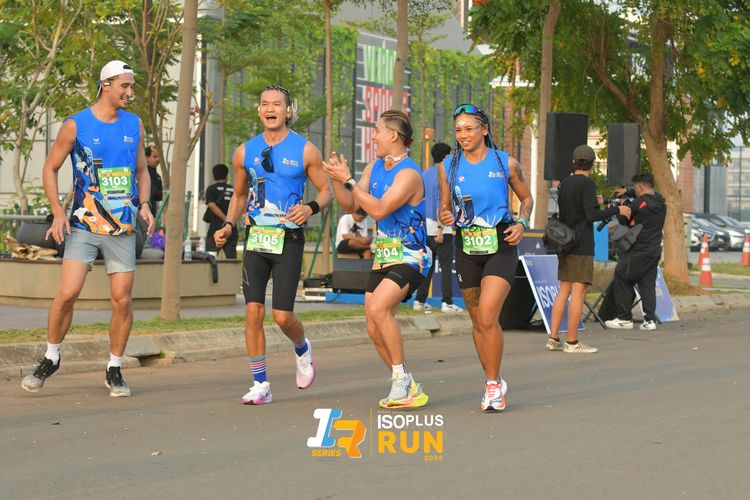 Race photo from ISOPlus Run 2024 Jakarta