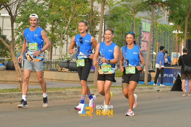 Race photo from ISOPlus Run 2024 Jakarta