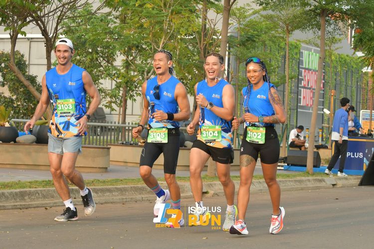 Race photo from ISOPlus Run 2024 Jakarta
