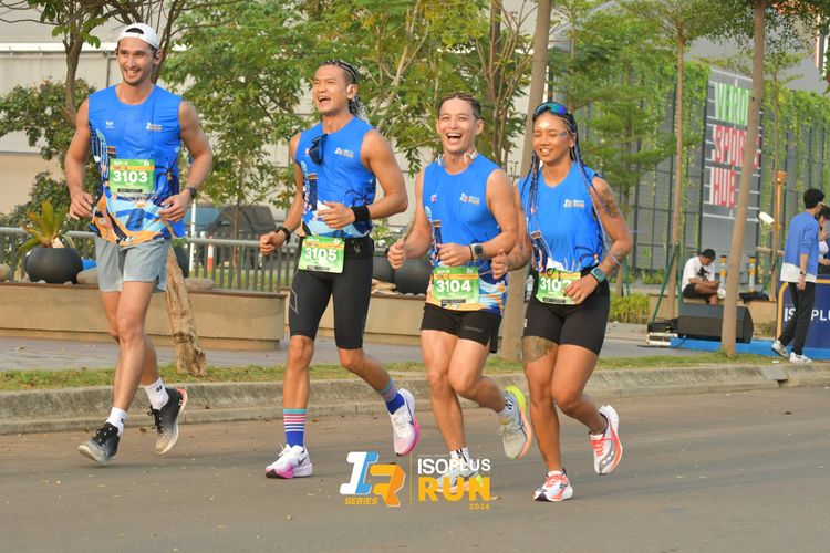 Race photo from ISOPlus Run 2024 Jakarta
