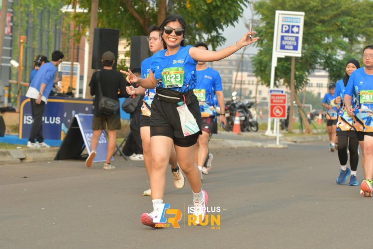 Race photo from ISOPlus Run 2024 Jakarta