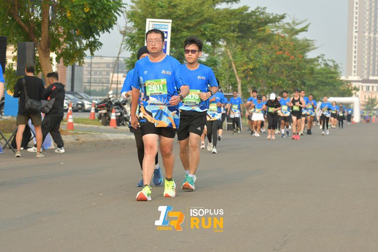Race photo from ISOPlus Run 2024 Jakarta