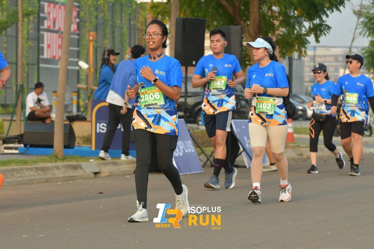 Race photo from ISOPlus Run 2024 Jakarta