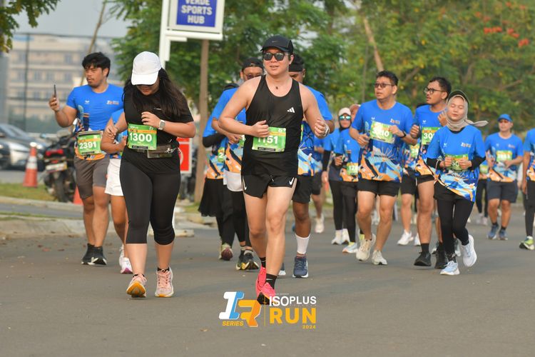 Race photo from ISOPlus Run 2024 Jakarta