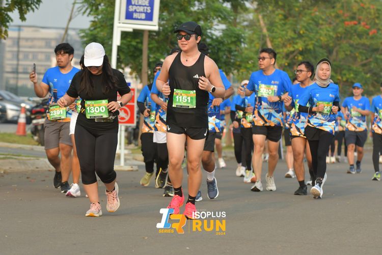 Race photo from ISOPlus Run 2024 Jakarta