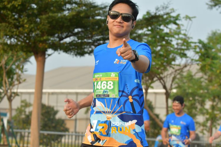 Race photo from ISOPlus Run 2024 Jakarta