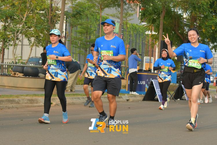 Race photo from ISOPlus Run 2024 Jakarta