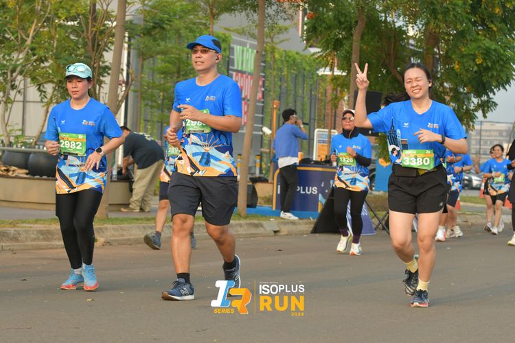 Race photo from ISOPlus Run 2024 Jakarta