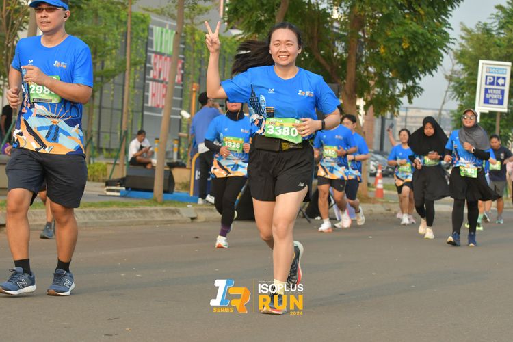 Race photo from ISOPlus Run 2024 Jakarta