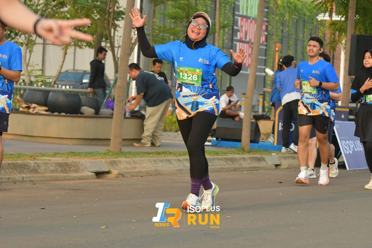 Race photo from ISOPlus Run 2024 Jakarta