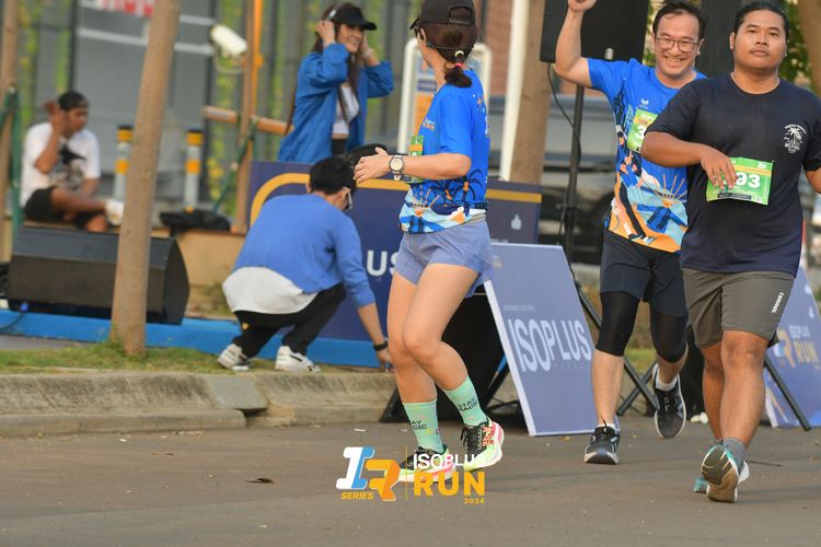 Race photo from ISOPlus Run 2024 Jakarta