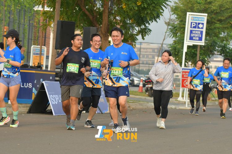 Race photo from ISOPlus Run 2024 Jakarta
