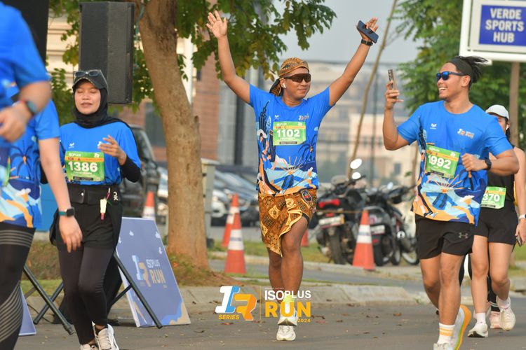 Race photo from ISOPlus Run 2024 Jakarta