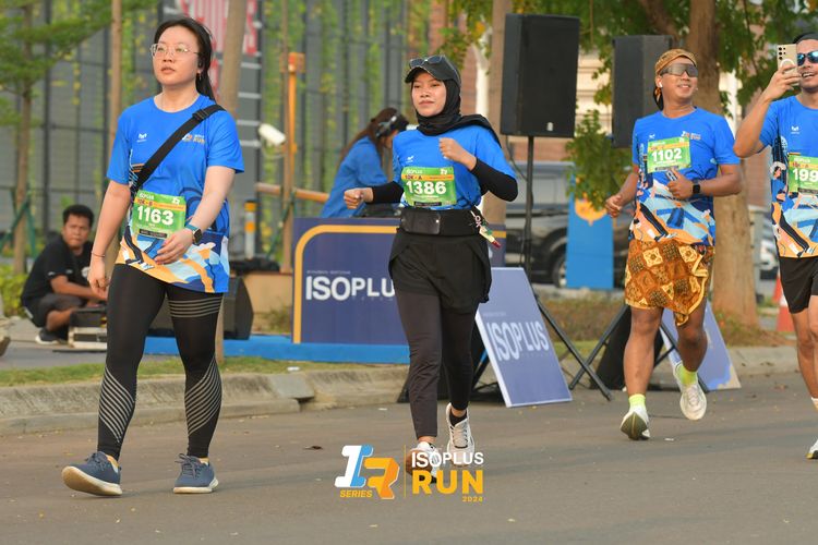 Race photo from ISOPlus Run 2024 Jakarta