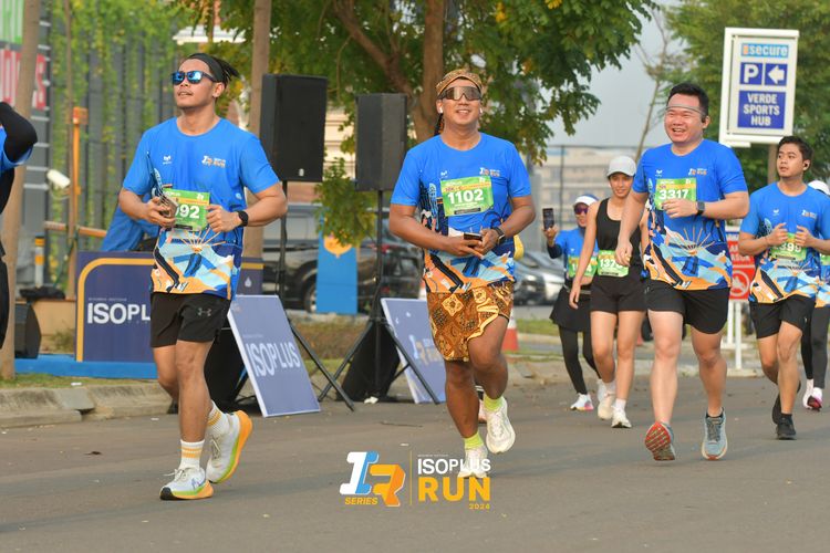 Race photo from ISOPlus Run 2024 Jakarta