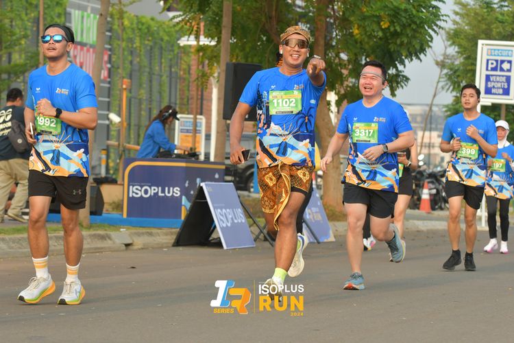 Race photo from ISOPlus Run 2024 Jakarta