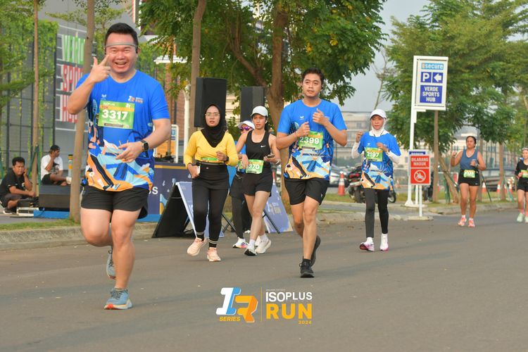 Race photo from ISOPlus Run 2024 Jakarta