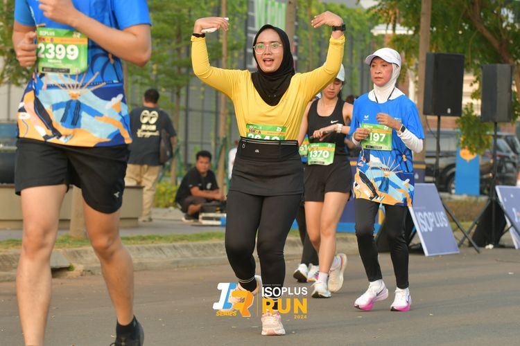 Race photo from ISOPlus Run 2024 Jakarta