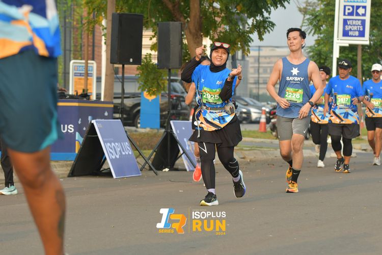 Race photo from ISOPlus Run 2024 Jakarta