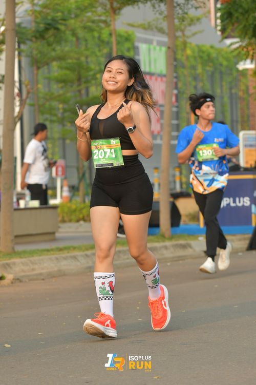 Race photo from ISOPlus Run 2024 Jakarta