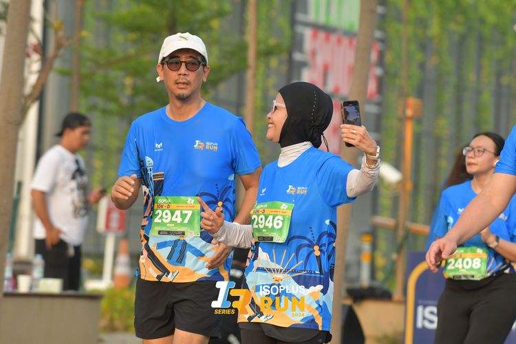 Race photo from ISOPlus Run 2024 Jakarta