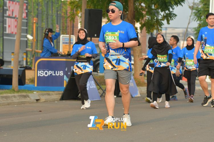 Race photo from ISOPlus Run 2024 Jakarta
