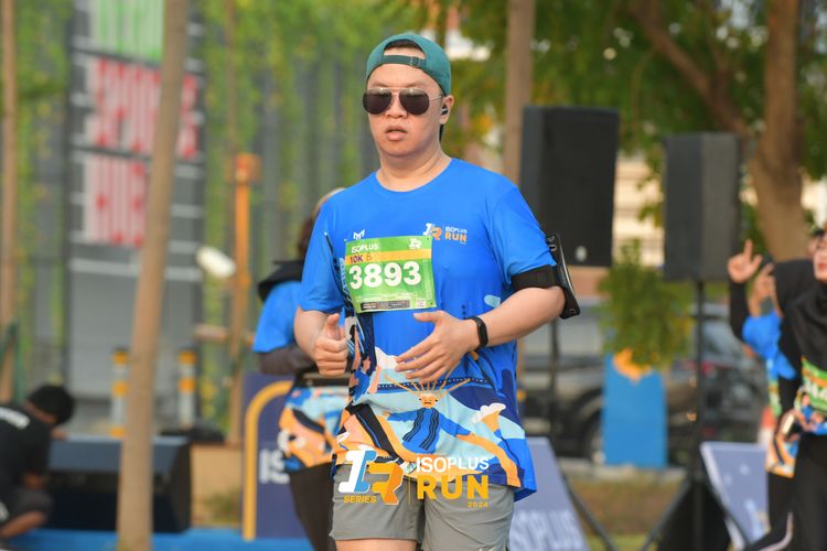Race photo from ISOPlus Run 2024 Jakarta