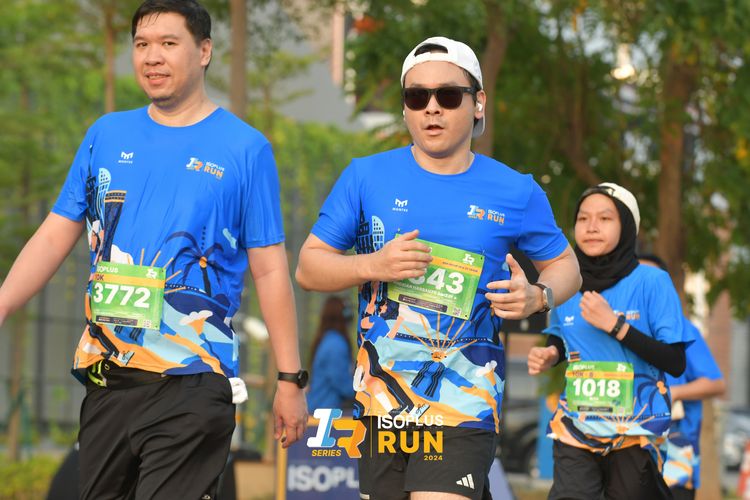 Race photo from ISOPlus Run 2024 Jakarta