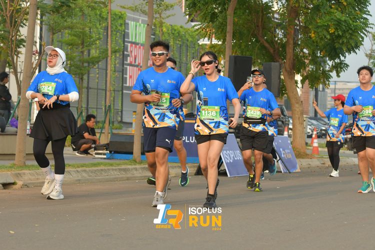 Race photo from ISOPlus Run 2024 Jakarta
