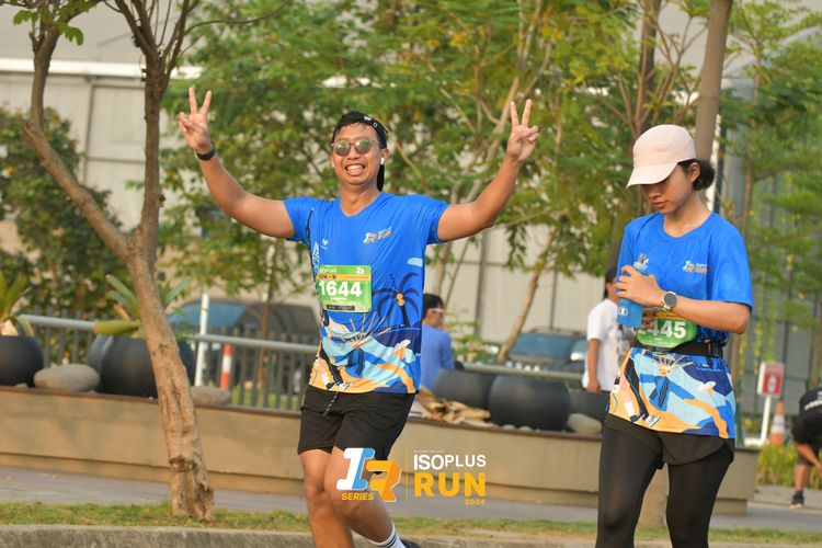 Race photo from ISOPlus Run 2024 Jakarta