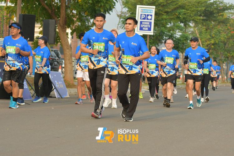 Race photo from ISOPlus Run 2024 Jakarta