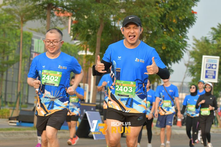 Race photo from ISOPlus Run 2024 Jakarta