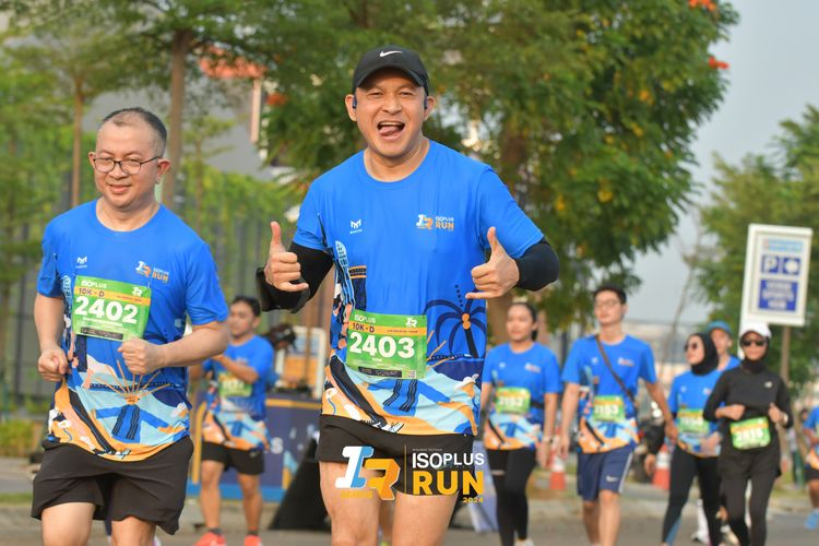Race photo from ISOPlus Run 2024 Jakarta