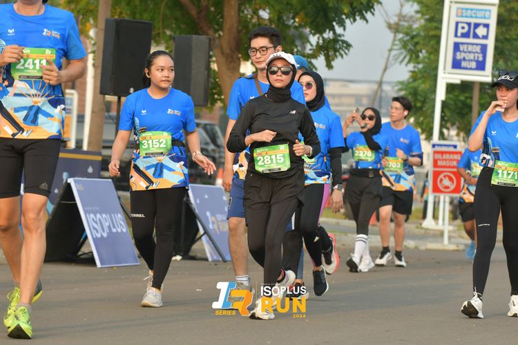 Race photo from ISOPlus Run 2024 Jakarta