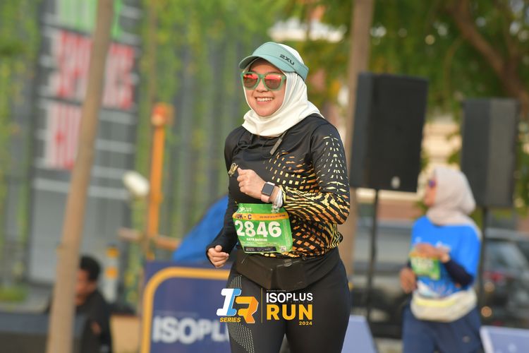 Race photo from ISOPlus Run 2024 Jakarta