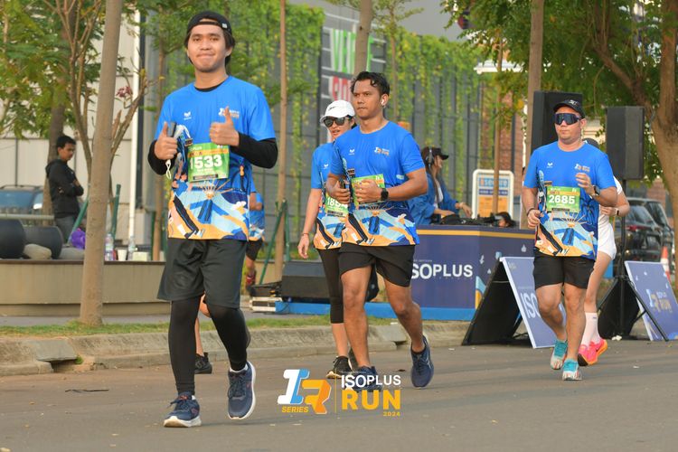 Race photo from ISOPlus Run 2024 Jakarta