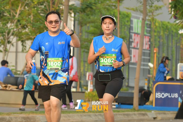 Race photo from ISOPlus Run 2024 Jakarta
