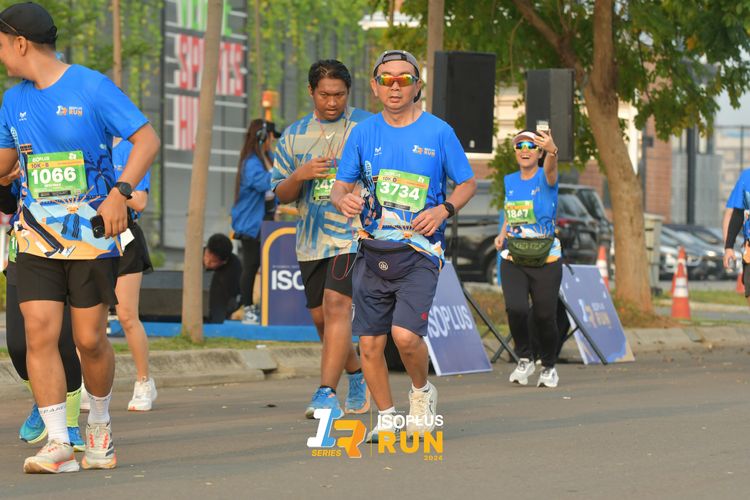 Race photo from ISOPlus Run 2024 Jakarta