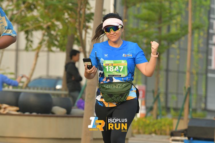 Race photo from ISOPlus Run 2024 Jakarta