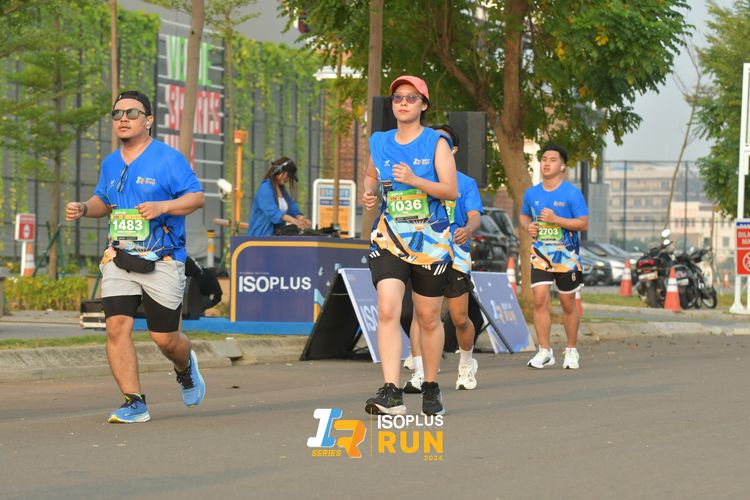 Race photo from ISOPlus Run 2024 Jakarta
