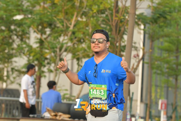 Race photo from ISOPlus Run 2024 Jakarta