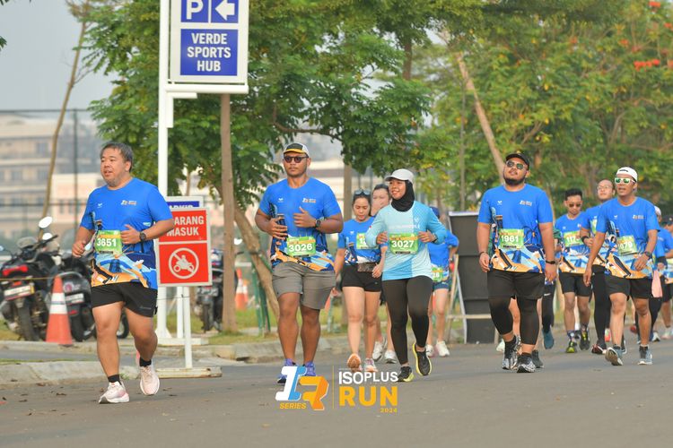Race photo from ISOPlus Run 2024 Jakarta