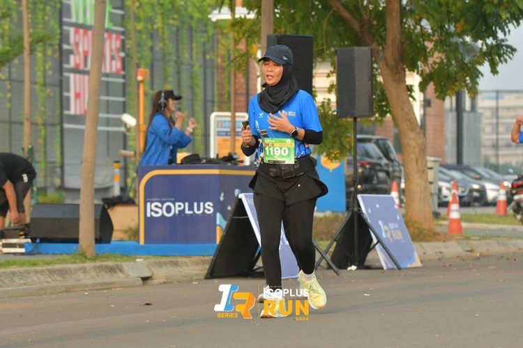 Race photo from ISOPlus Run 2024 Jakarta