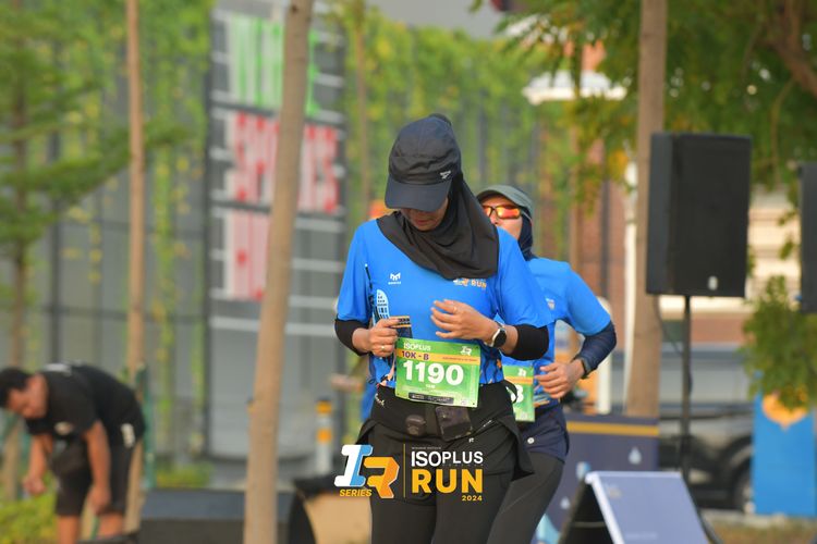 Race photo from ISOPlus Run 2024 Jakarta