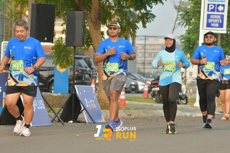 Race photo from ISOPlus Run 2024 Jakarta