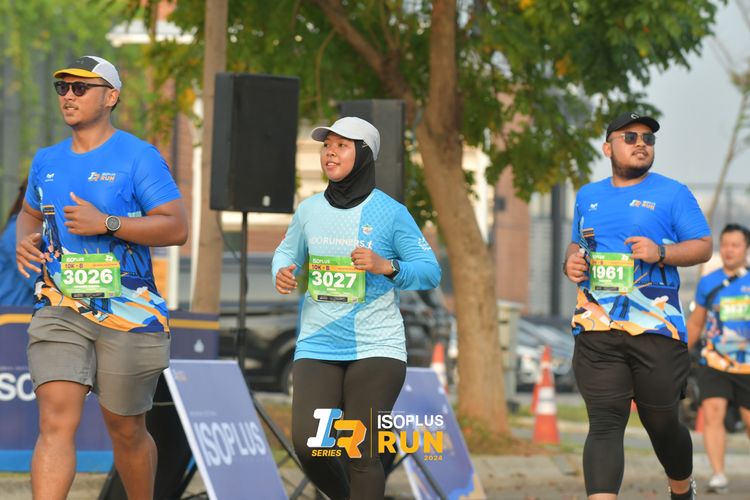 Race photo from ISOPlus Run 2024 Jakarta