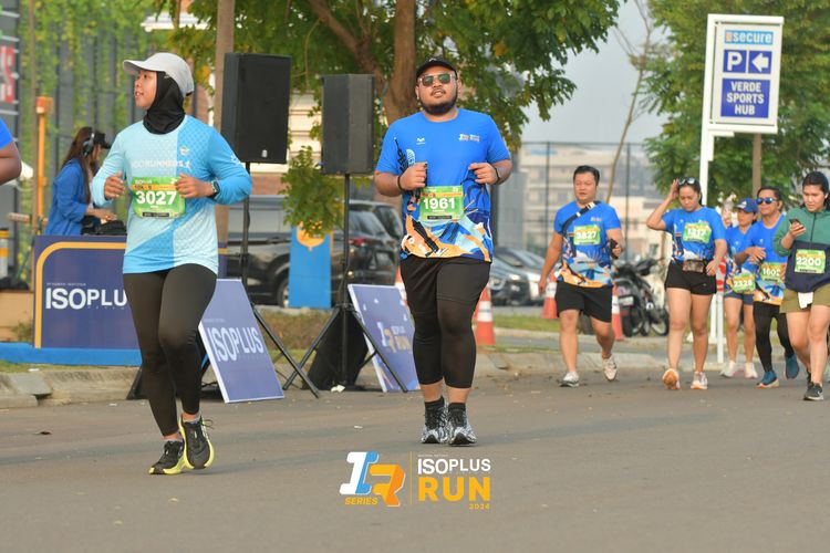 Race photo from ISOPlus Run 2024 Jakarta