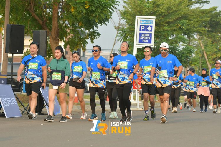 Race photo from ISOPlus Run 2024 Jakarta