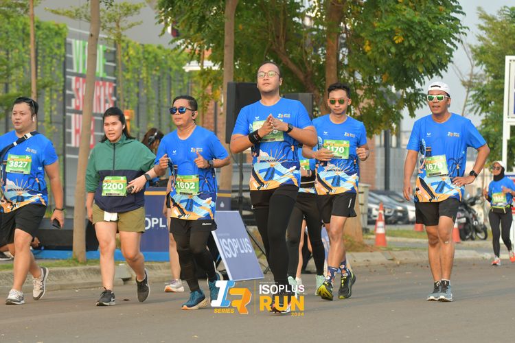Race photo from ISOPlus Run 2024 Jakarta