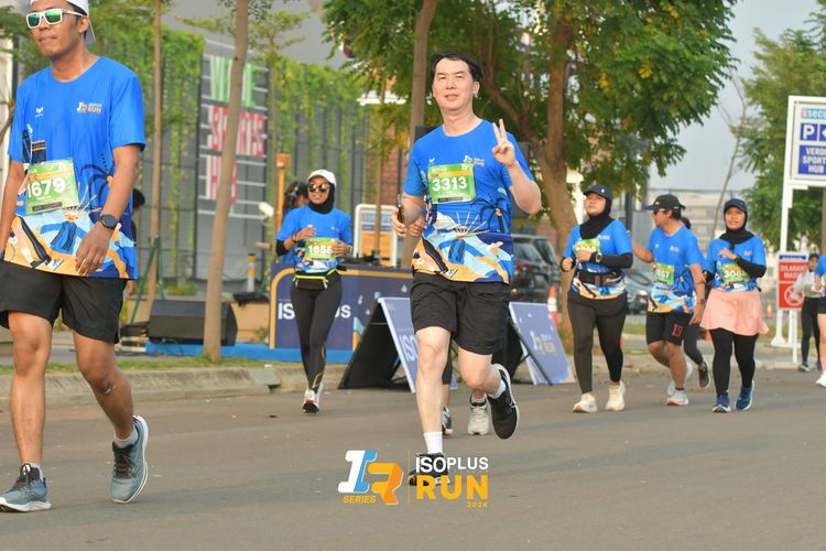 Race photo from ISOPlus Run 2024 Jakarta